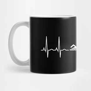 Triathlon - Best Triathlete Heartbeat Mug